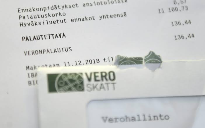 Milloin veronpalautukset maksetaan